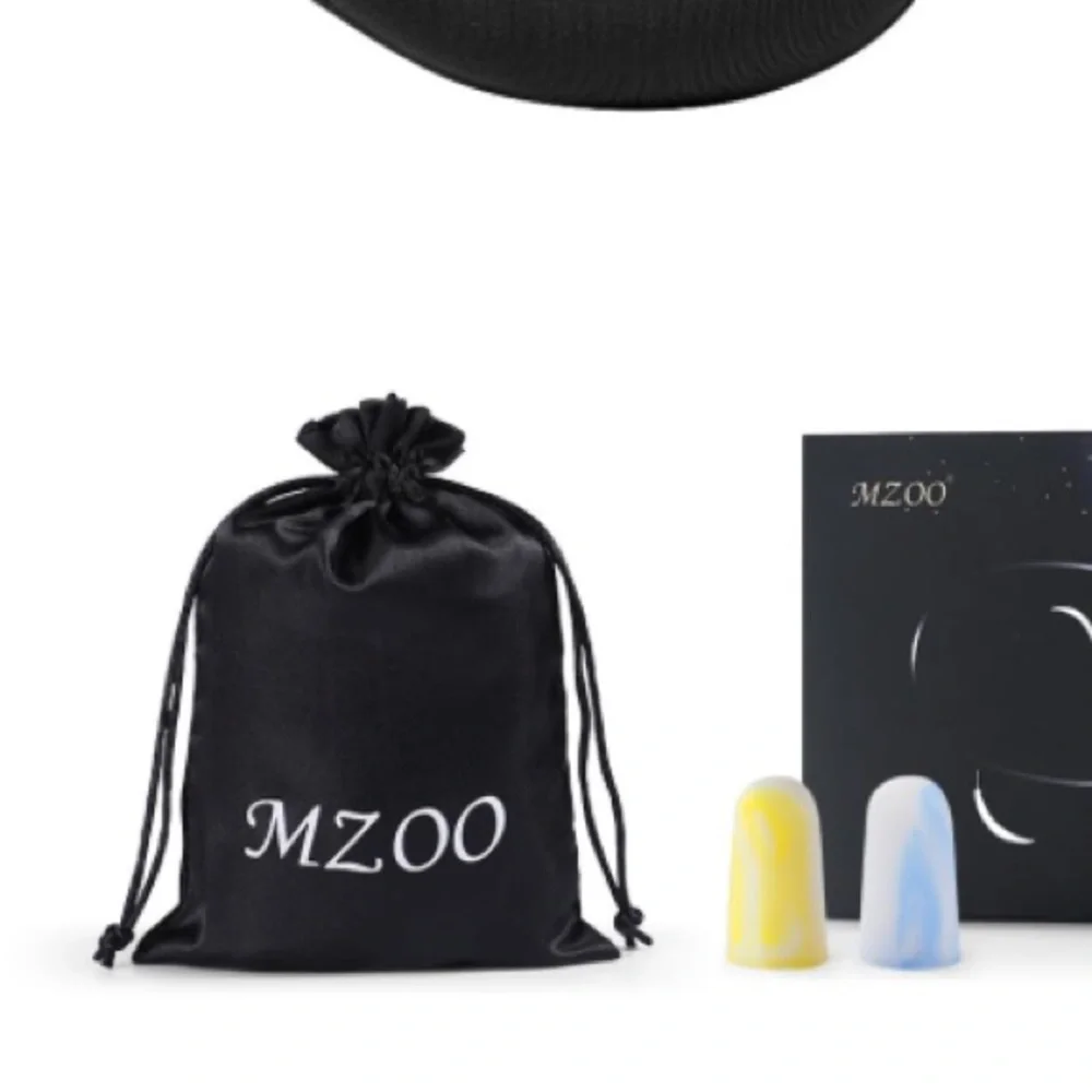 Black 3D Sleep Mask Zero Eye Pressure